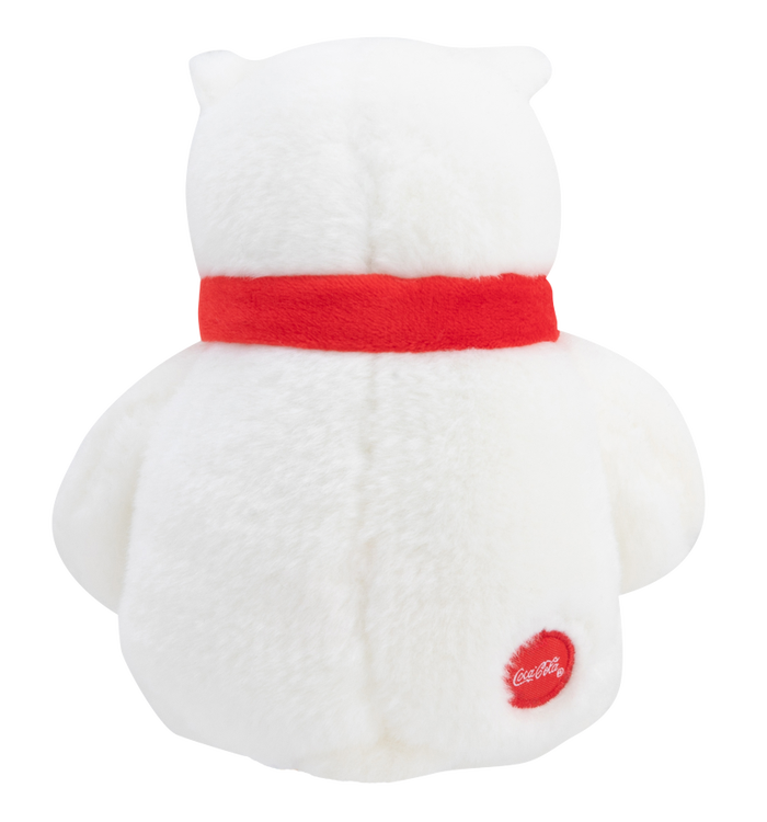 Coca-Cola Polar Bear with Scarf Plush - 6"