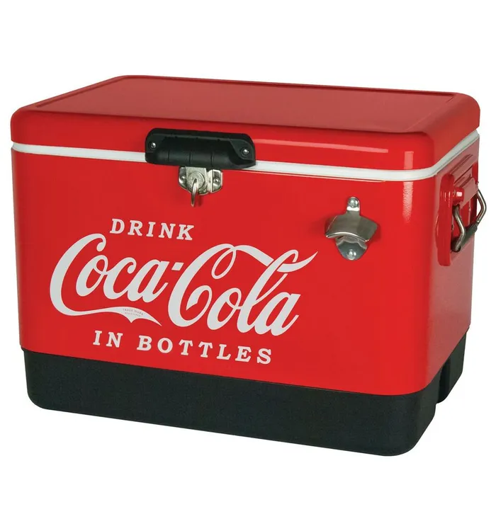 Coca-Cola Metal Ice Chest 54Q
