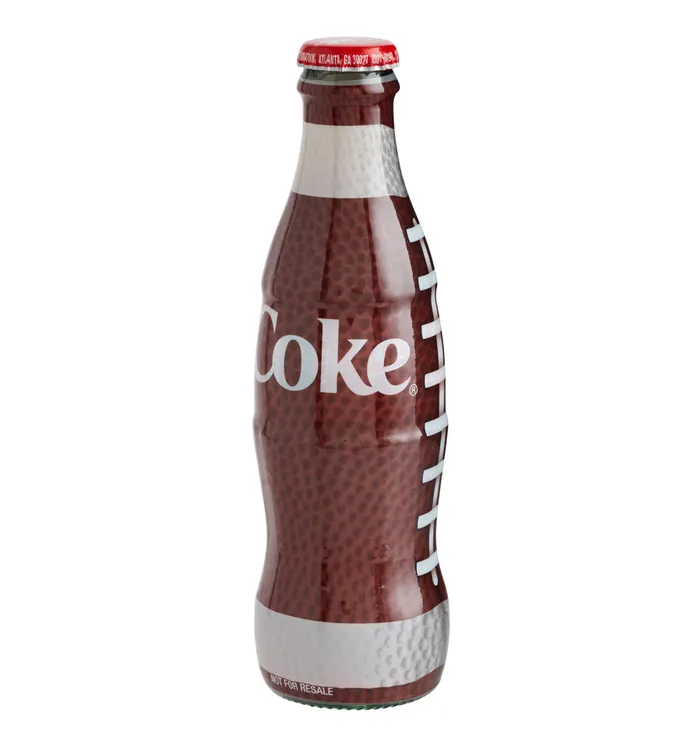 Coca-Cola Football Full Wrap Collectible Bottle