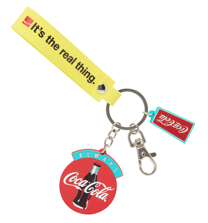 Coca-Cola Always/Bottle Loop Keychain
