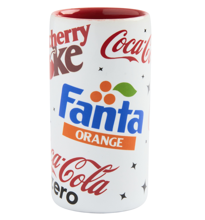 Coca-Cola Shot Ceramic Glass
