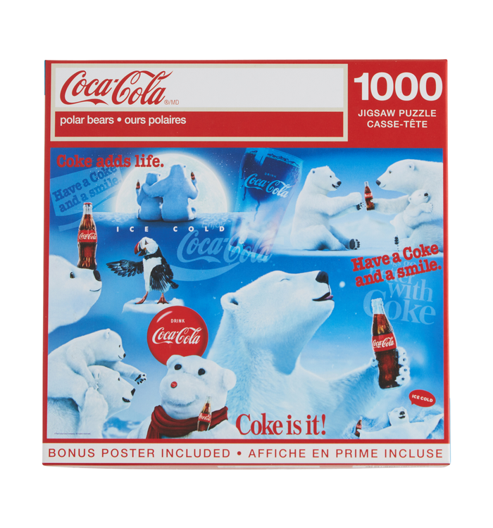 Coca-Cola Polar Bear Collage Puzzle