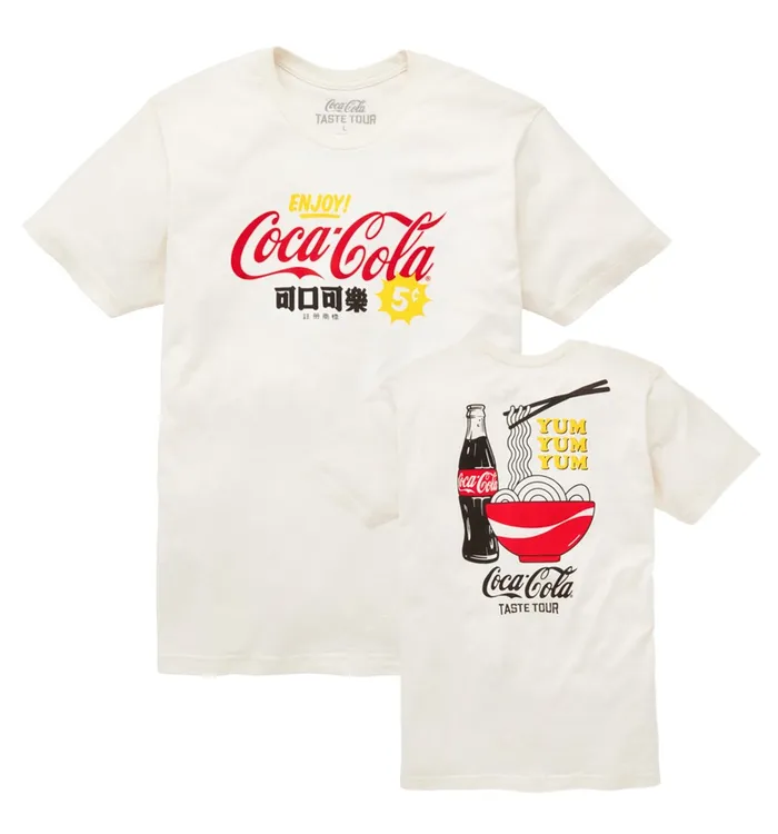 Coca-Cola Taste Tour Unisex Ramen Tee