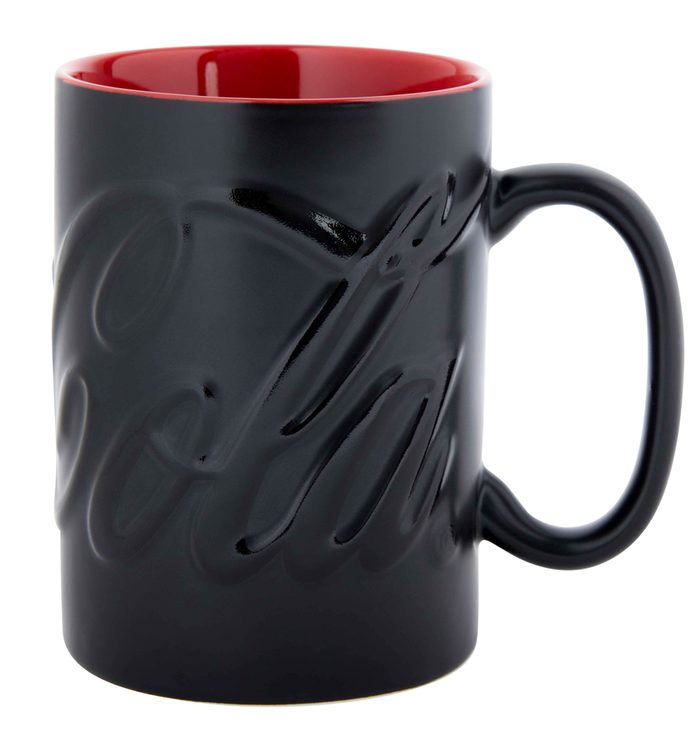 Coca-Cola Matte Embossed Mug