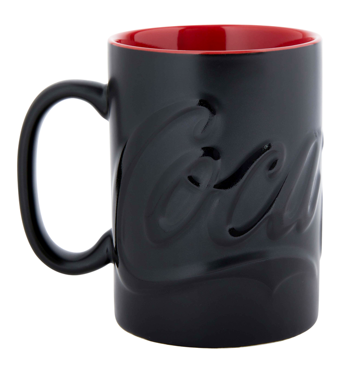 Coca-Cola Matte Embossed Mug