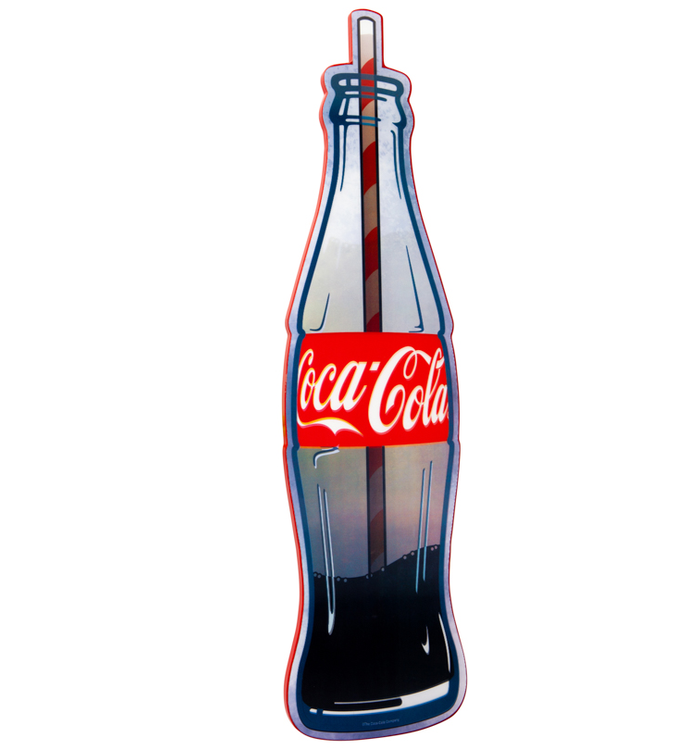 Coca-Cola Lenticular Coke Bottle Sign