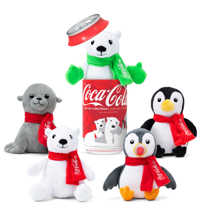 Coca-Cola Blind Plush Pop Can