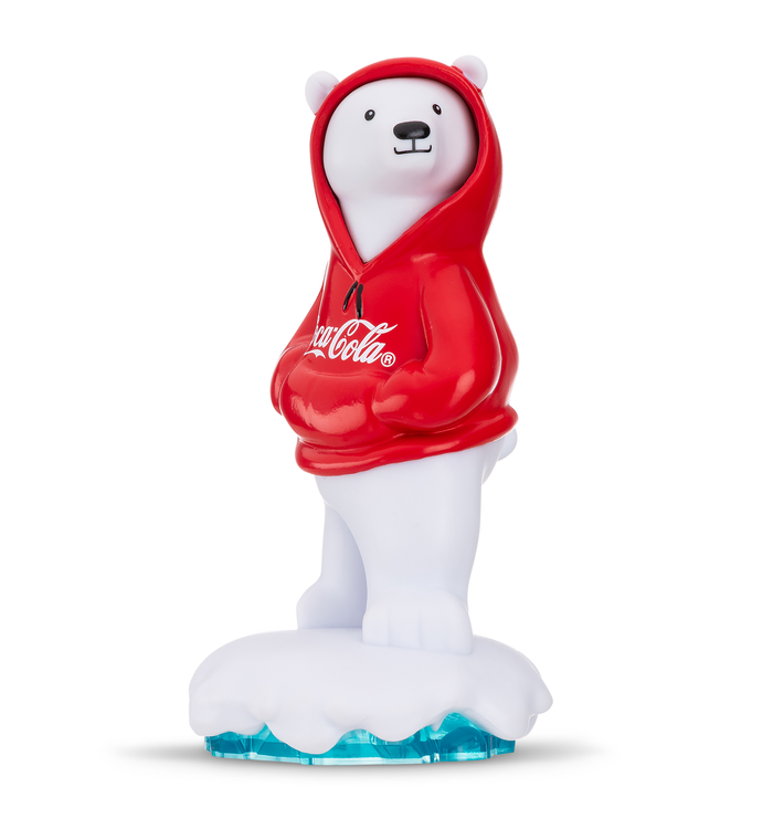 Coca-Cola Polar Bear Hoodie Figurine