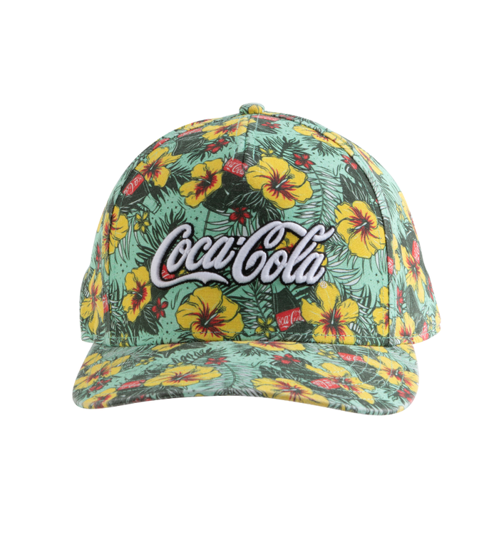 Coca-Cola Venice Floral  Baseball Cap