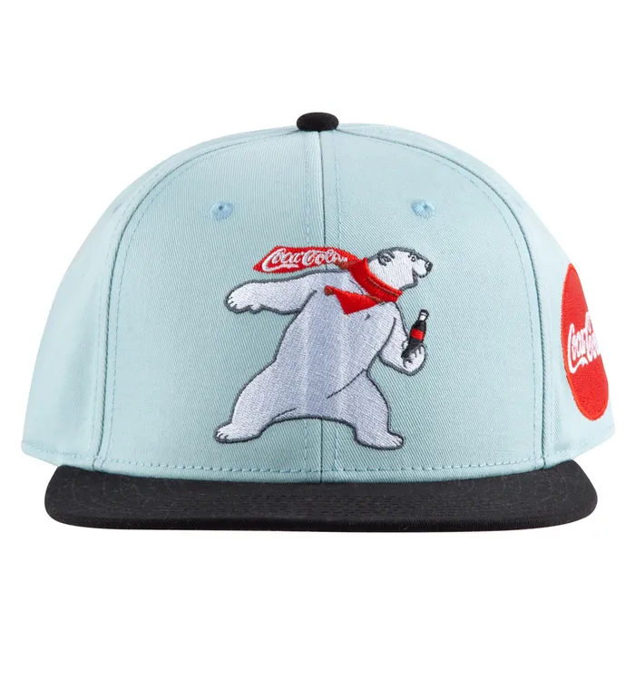 Coca-Cola Polar Bear W/Scarf Baseball Cap