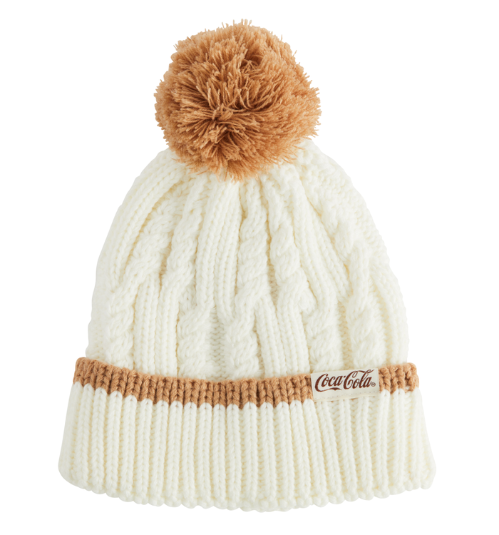 Coca-Cola Cable Knit Beanie