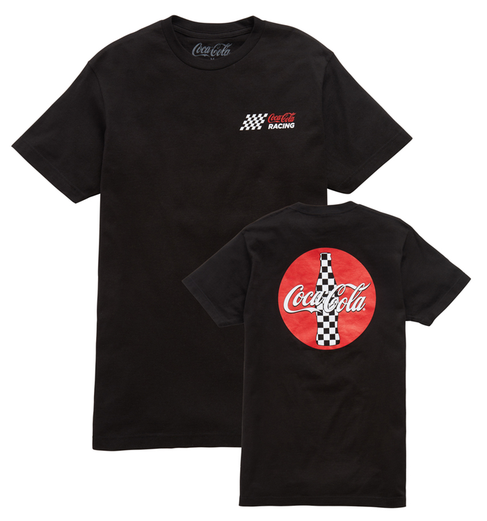 Coca-Cola Check Unisex Racing Tee