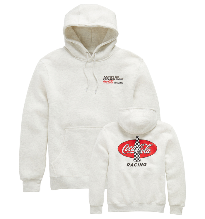Coca-Cola Real Thing Unisex Racing Hoodie
