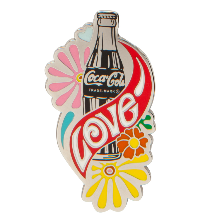 Coca-Cola Harmony Love Pin
