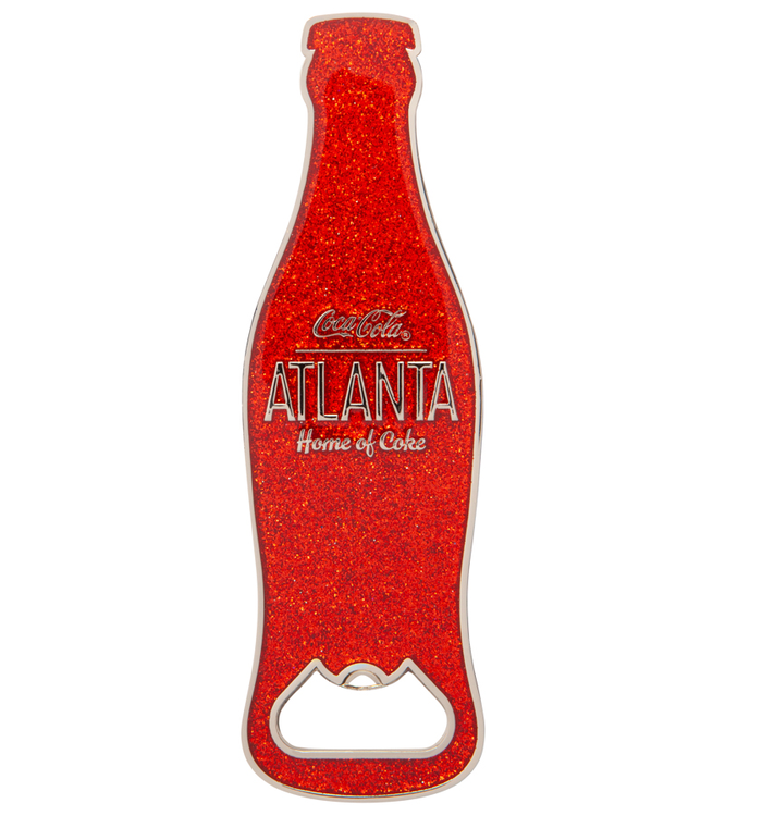 Coca-Cola Atlanta Bottle Opener Magnet