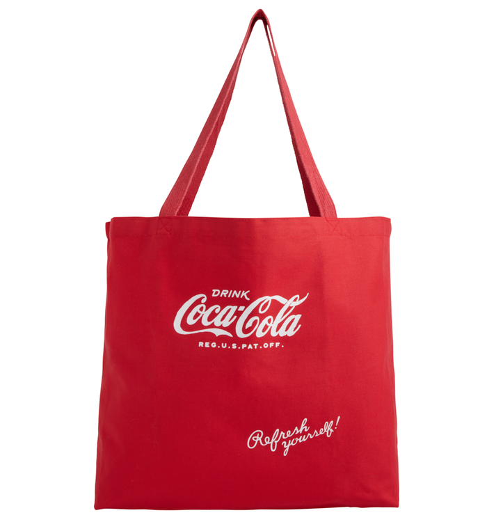 Coca-Cola Red Script Tote