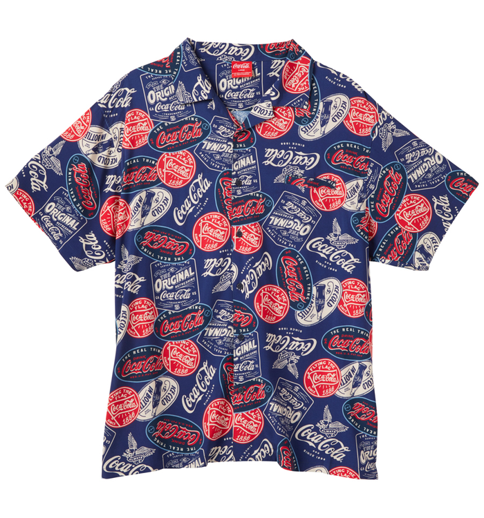 Coca-Cola Decoupe Unisex Woven Shirt