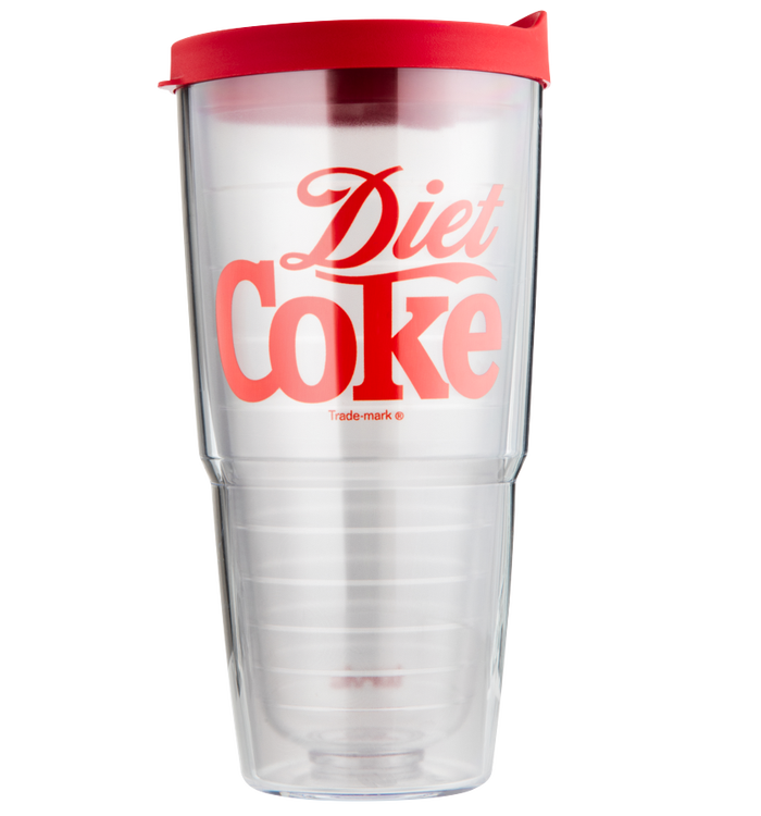 Diet Coke Acrylic Tervis Tumbler 24oz.