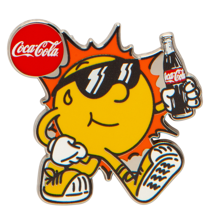 Coca-Cola Sun W/Shades Pin