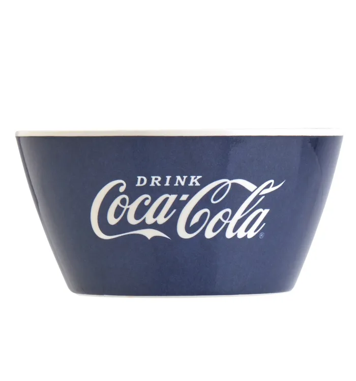 Coca-Cola Dipping Melamine Bowl Navy