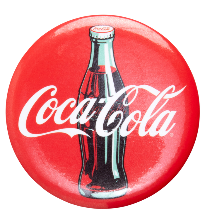 Coca-Cola Script Button
