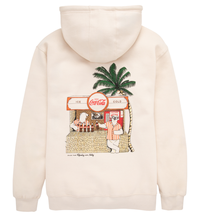 1408-Coca-Cola-Polar-Bear-Tiki-Hut-Unisex-Hoodie-3.webp Coca-Cola Polar Bear Tiki Hut Unisex Hoodie
