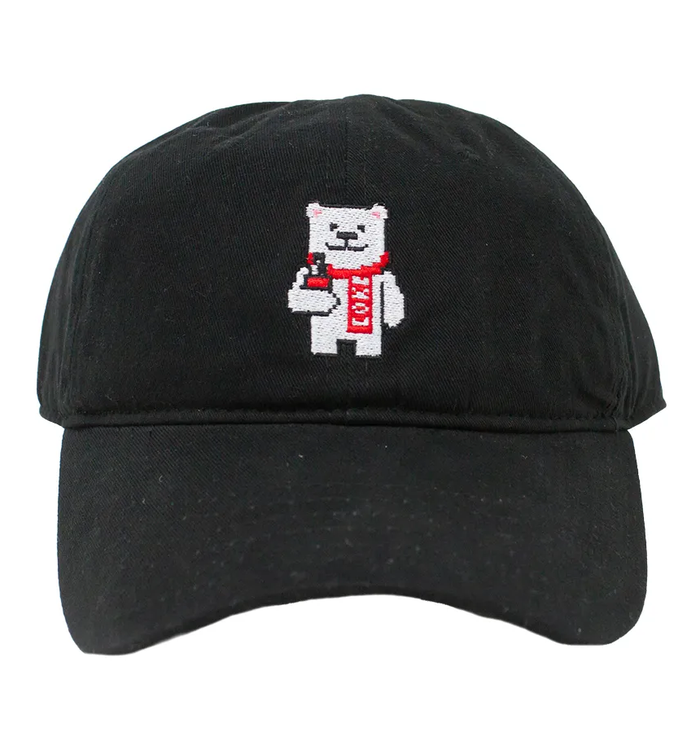 Coca-Cola Polar Bear Pixel Baseball Cap
