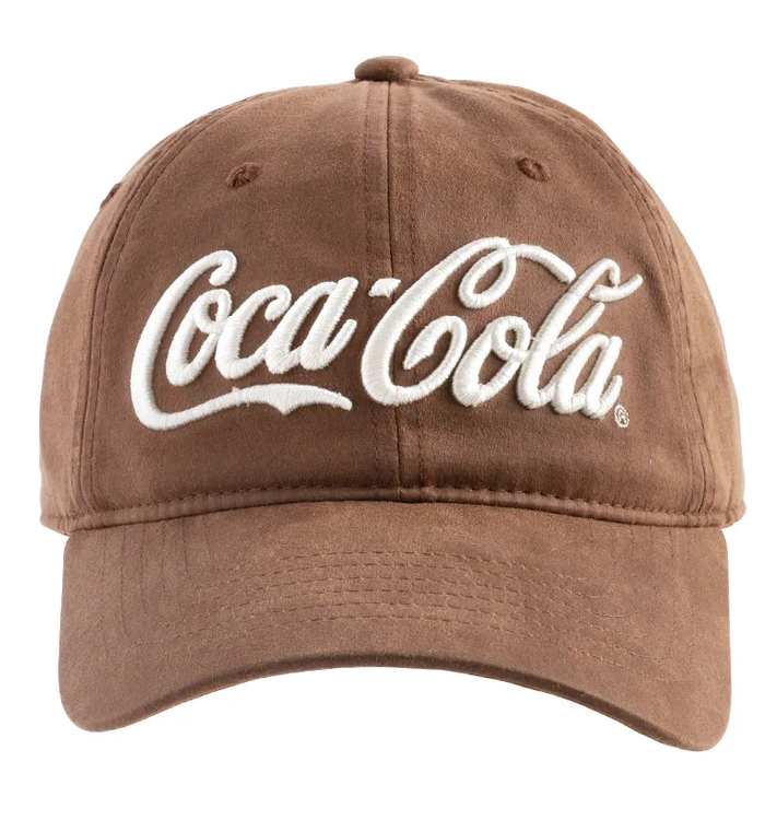 Coca-Cola Waxed Script Baseball Cap
