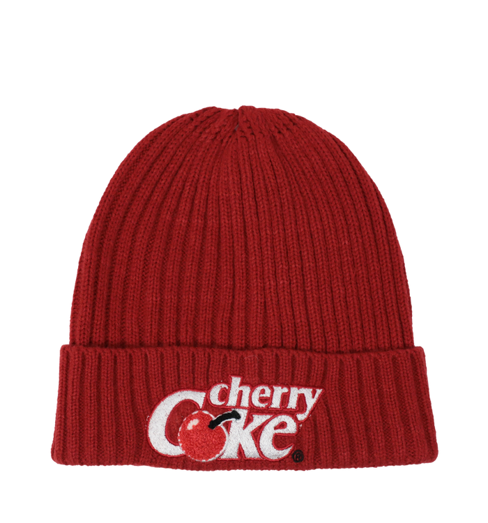Cherry Coke Cuff Beanie