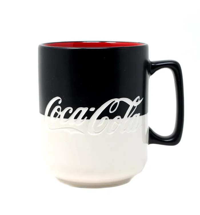 Coca-Cola Script Etched Mug
