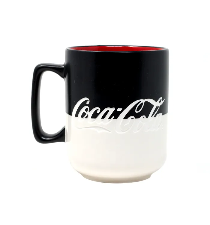 Coca-Cola Script Etched Mug
