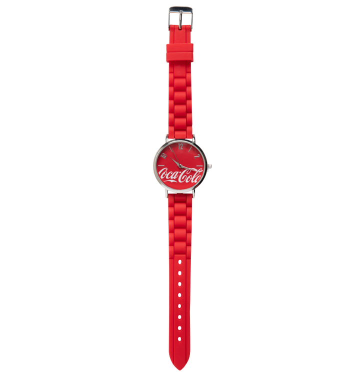 Coca-Cola Red Script Watch