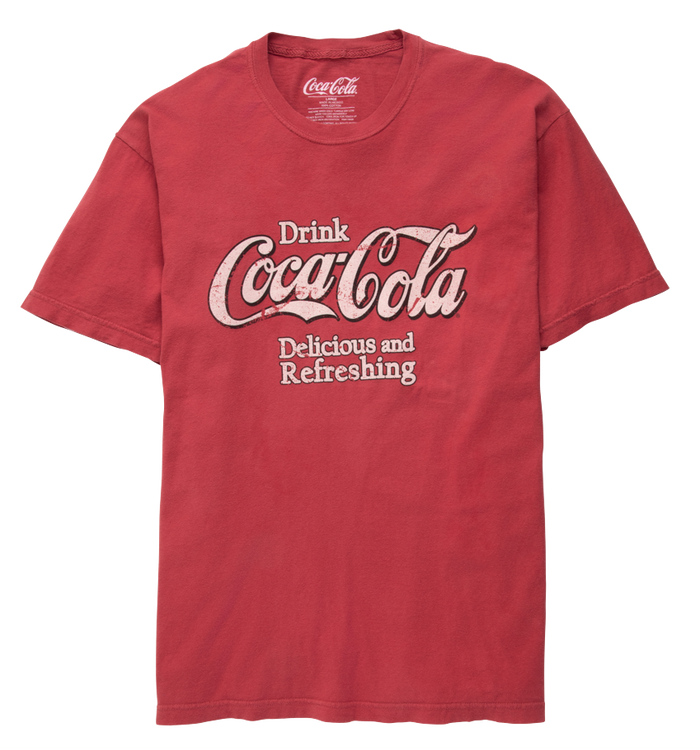 Coca-Cola D&R Vintage Red Unisex Tee