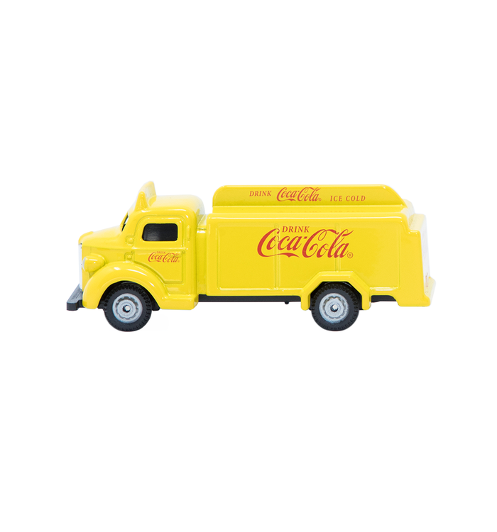 Coca-Cola Yellow 1947 Delivery Toy Truck