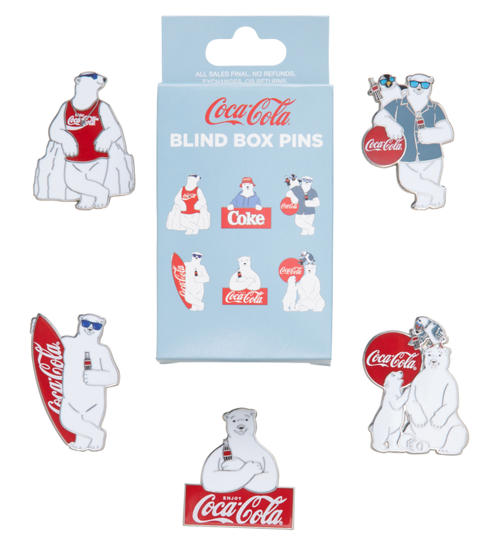 Coca-Cola Polar Bear Blind Pin Pack