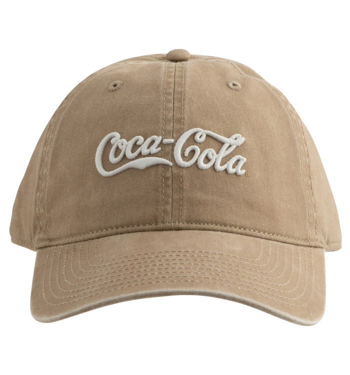 Coca-Cola Raglan Wash Vintage Baseball Cap