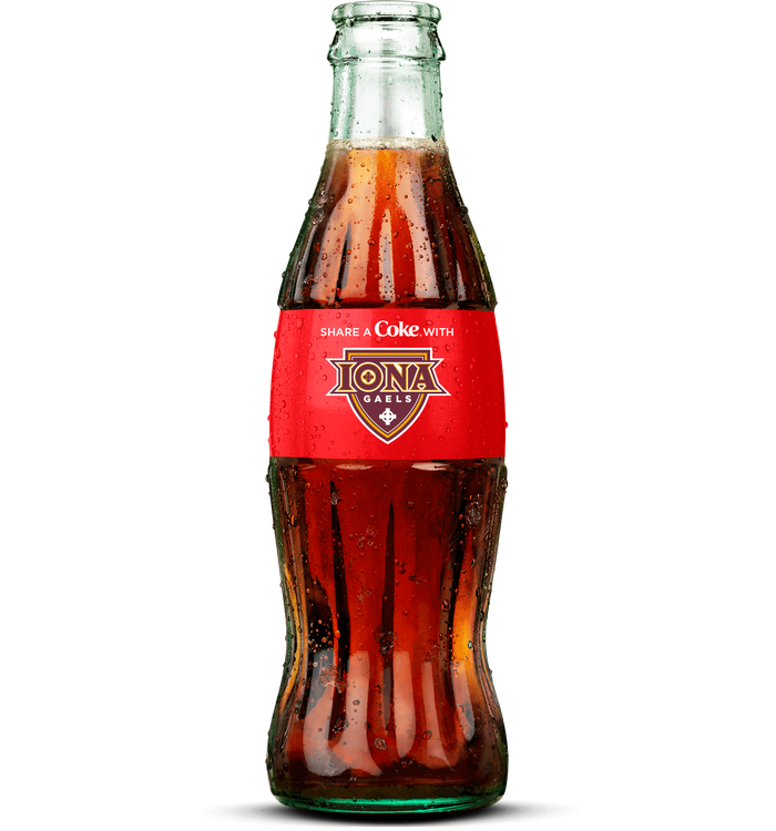Iona University Coca-Cola Bottle