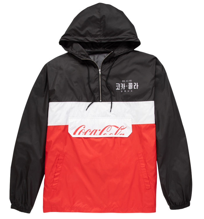 Coca-Cola Unisex Colorblock Anorak