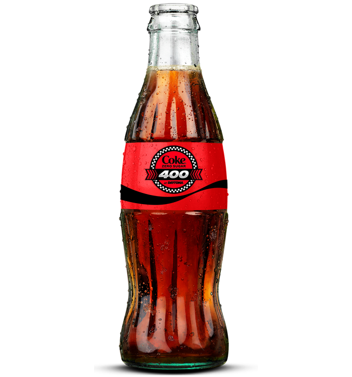 Coke Zero Sugar 400 Bottle