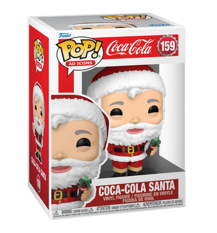 Coca-Cola Funko POP! Santa  3.5"
