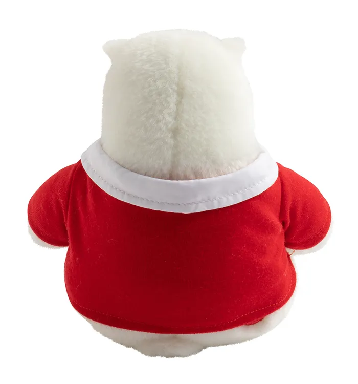 Coca-Cola Polar Bear Rugby Plush 6"