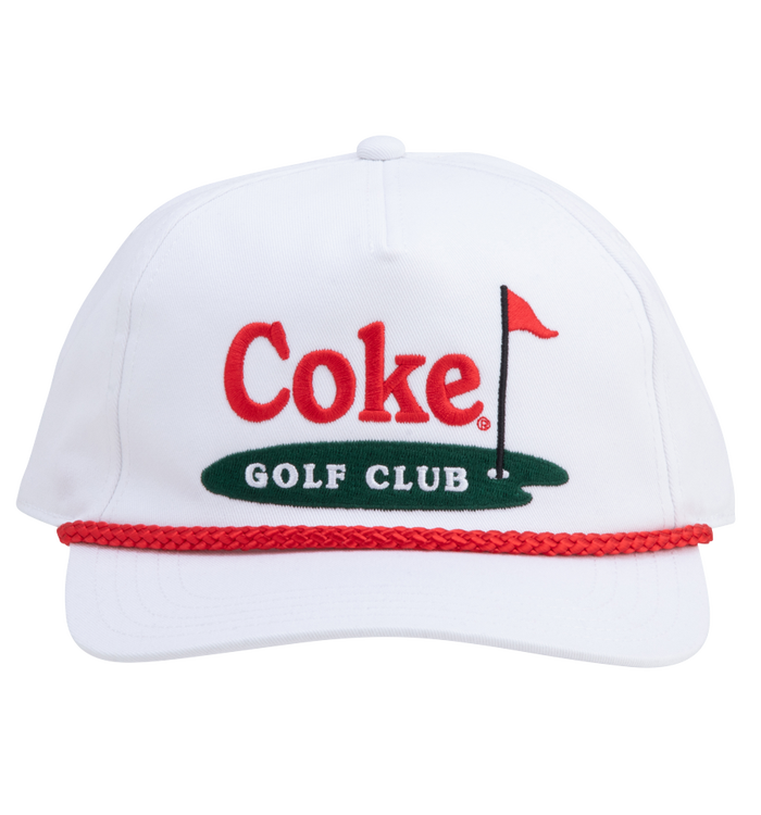Coke Golf Club Baseball Cap