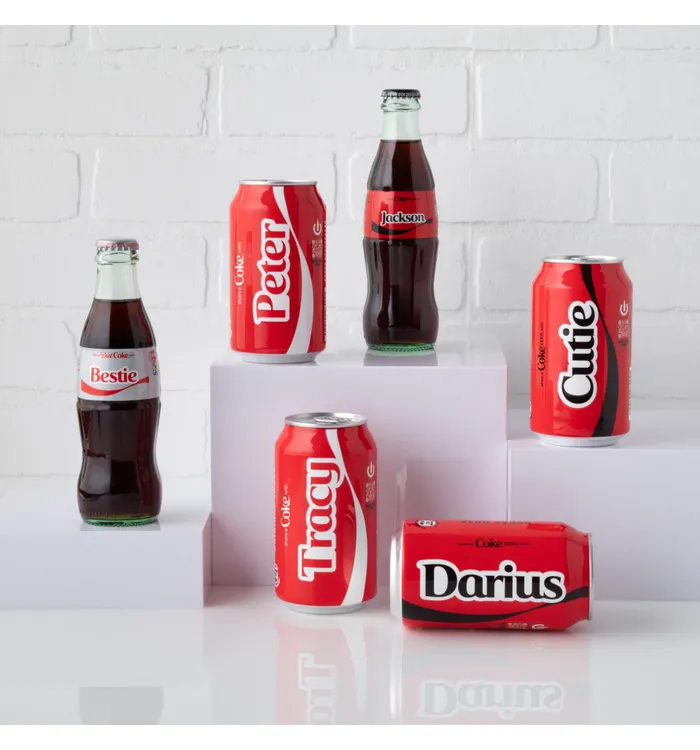 Share a Coke Personalized 8 fl oz Glass Bottle of Coca-Cola