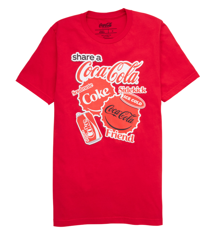 Share a Coke Unisex Tee Red