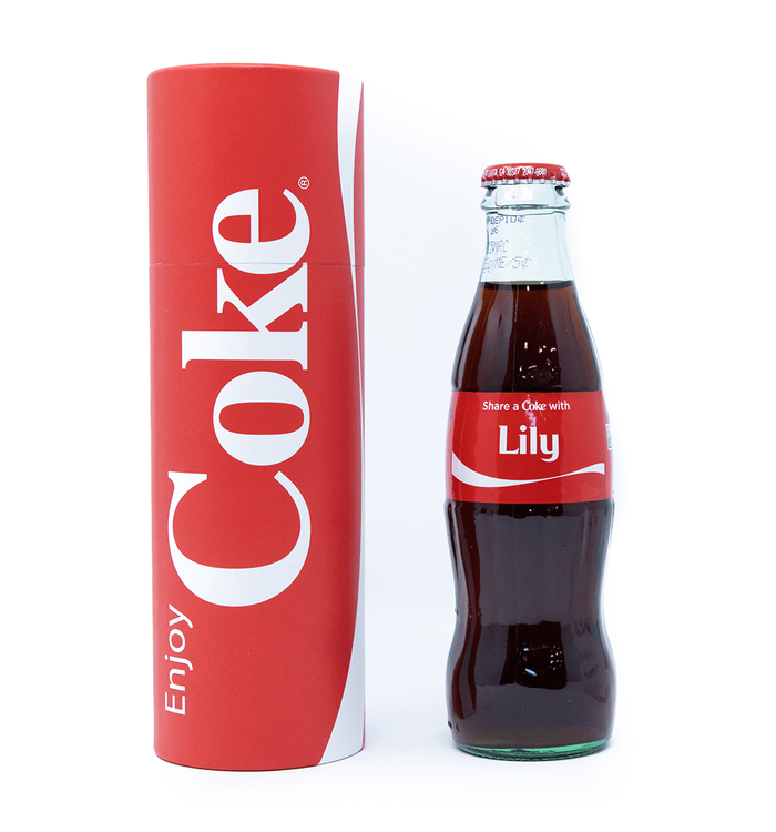 Coca-Cola Enjoy Bottle Gift Tube