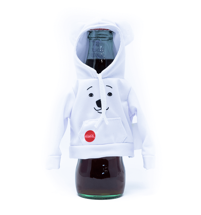 Coca-Cola Polar Bear Bottle Mini Hoodie