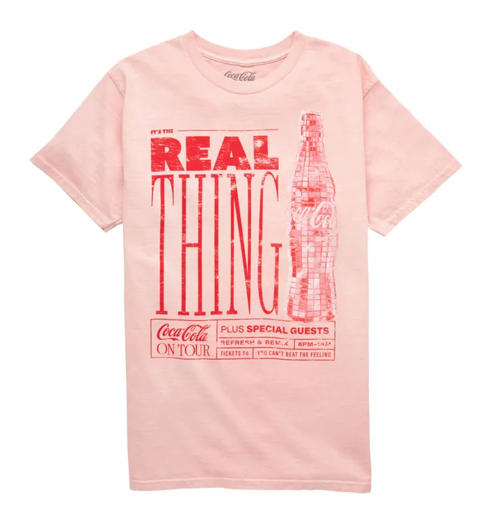 Coca-Cola Mixtape Real Thing Unisex Tee