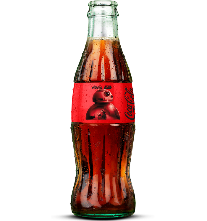 Coca-Cola Zero Sugar X Star Wars BB8 Collectible Bottle
