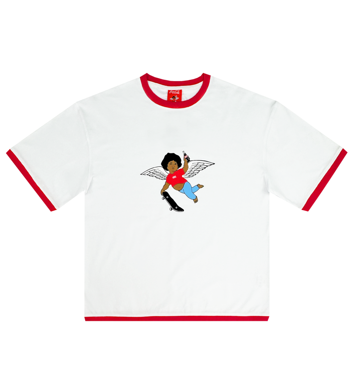 Coca-Cola CSC x Coke Angel Ringer Unisex Tee