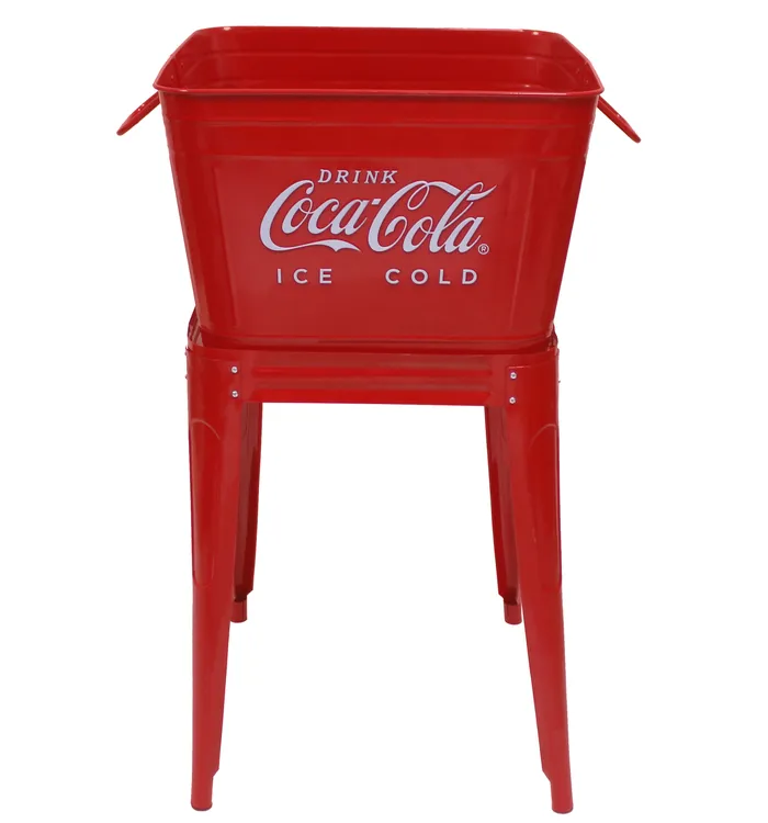 Coca-Cola Red Wash Tub Set - 42QT